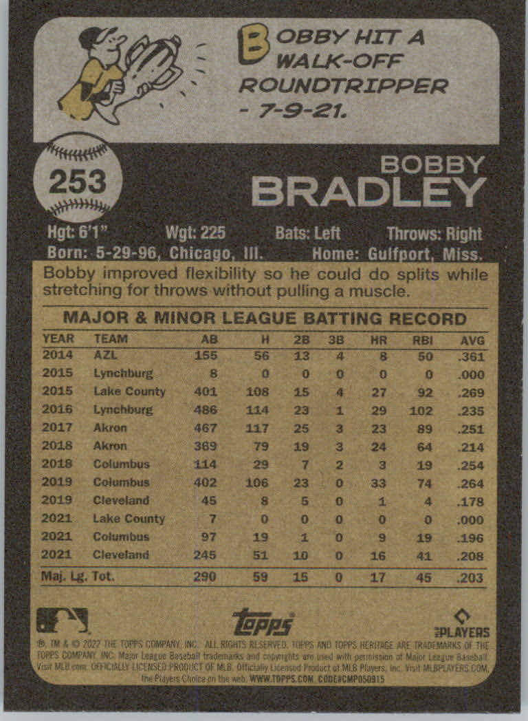 2022 Topps Heritage Baseball "Main Set" Cards #251 to #500 - Picture 7 of 267
