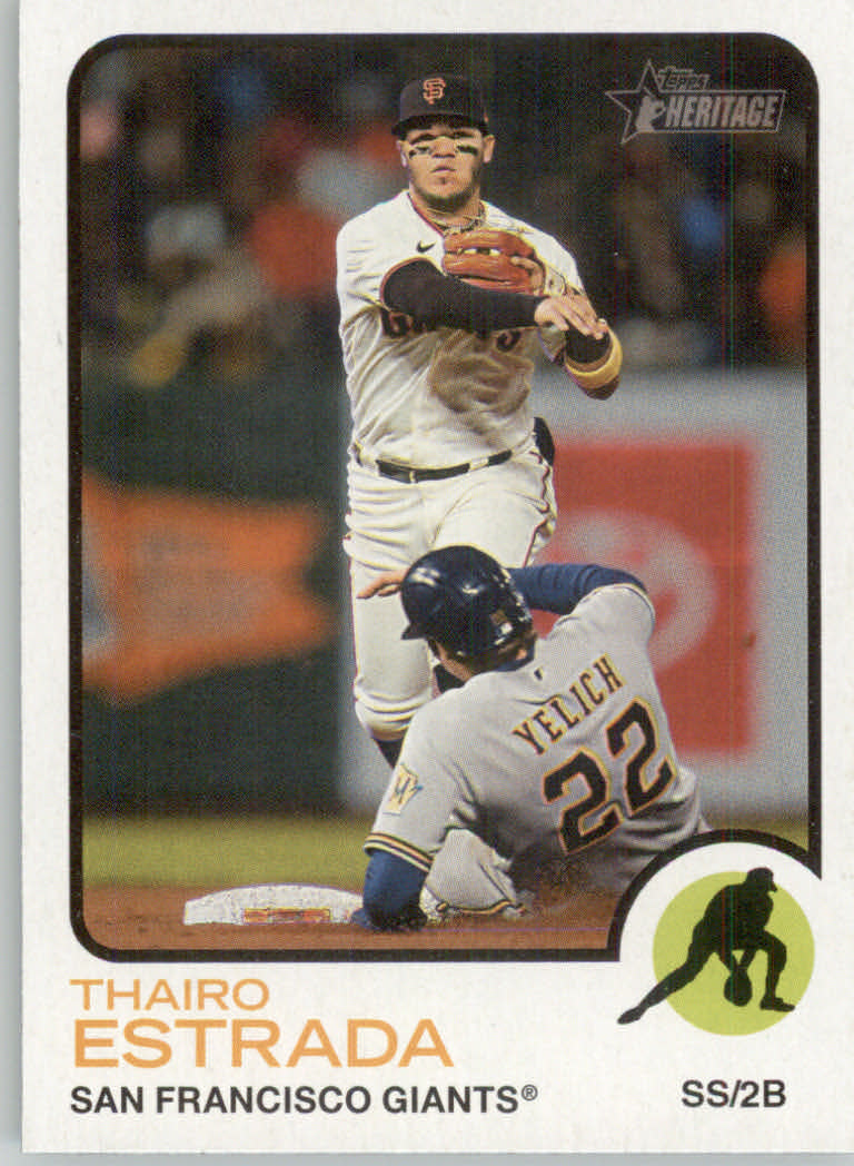 2022 Topps Heritage Baseball "Main Set" Cards #251 to #500 - Picture 36 of 267