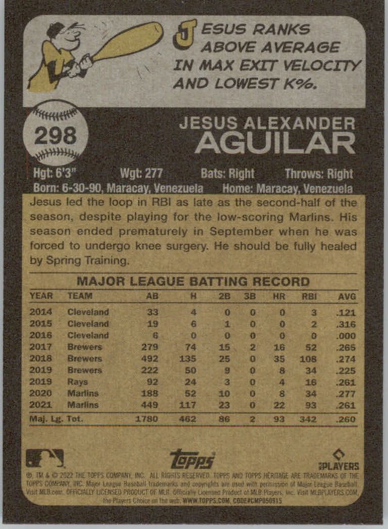 2022 Topps Heritage Baseball "Main Set" Cards #251 to #500 - Picture 69 of 267