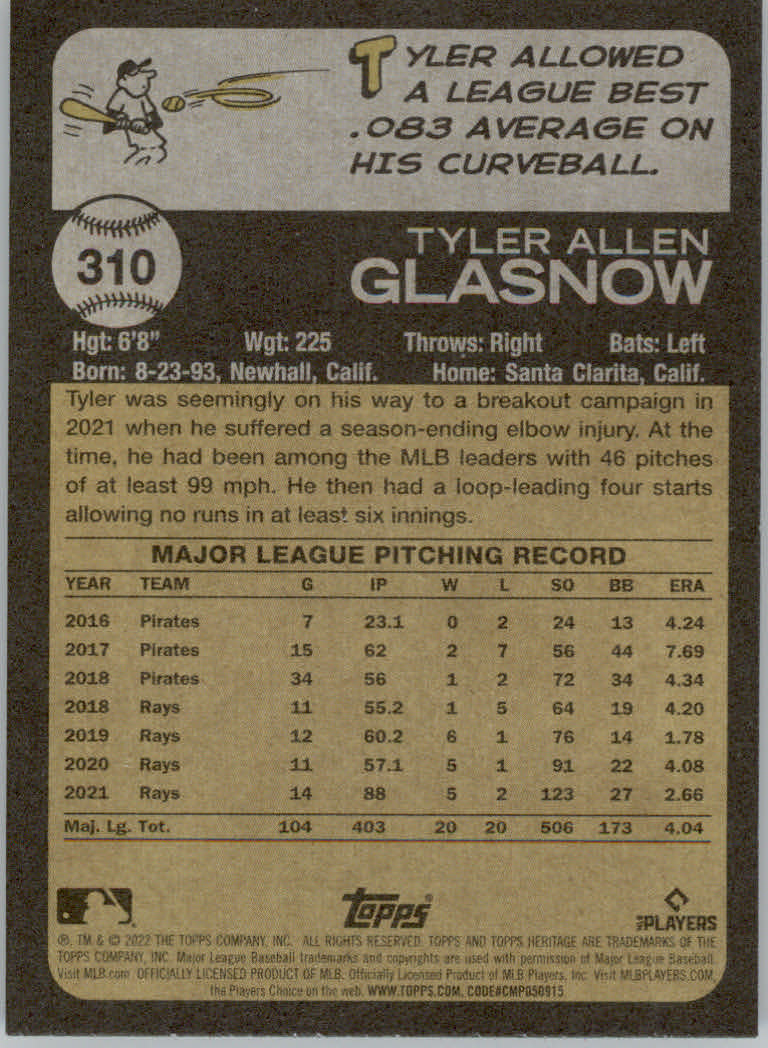2022 Topps Heritage Baseball "Main Set" Cards #251 to #500 - Picture 91 of 267