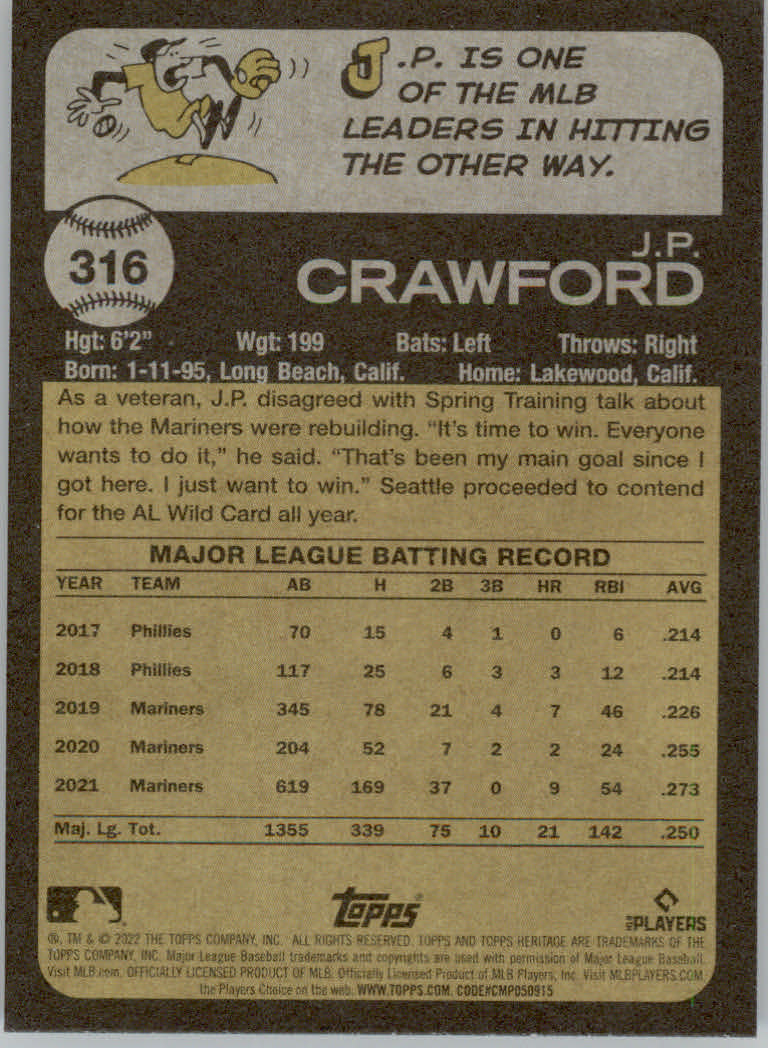 2022 Topps Heritage Baseball "Main Set" Cards #251 to #500 - Picture 103 of 267