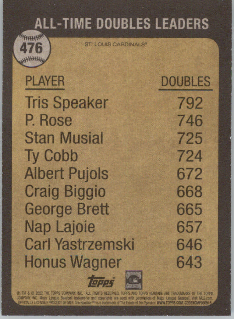 2022 Topps Heritage Baseball "Main Set" Cards #251 to #500 - Picture 263 of 267