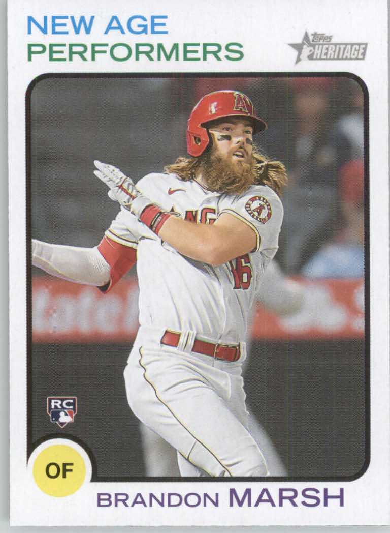 2022 Topps Heritage Baseball "New Age Performers" Insert Cards - Picture 4 of 45