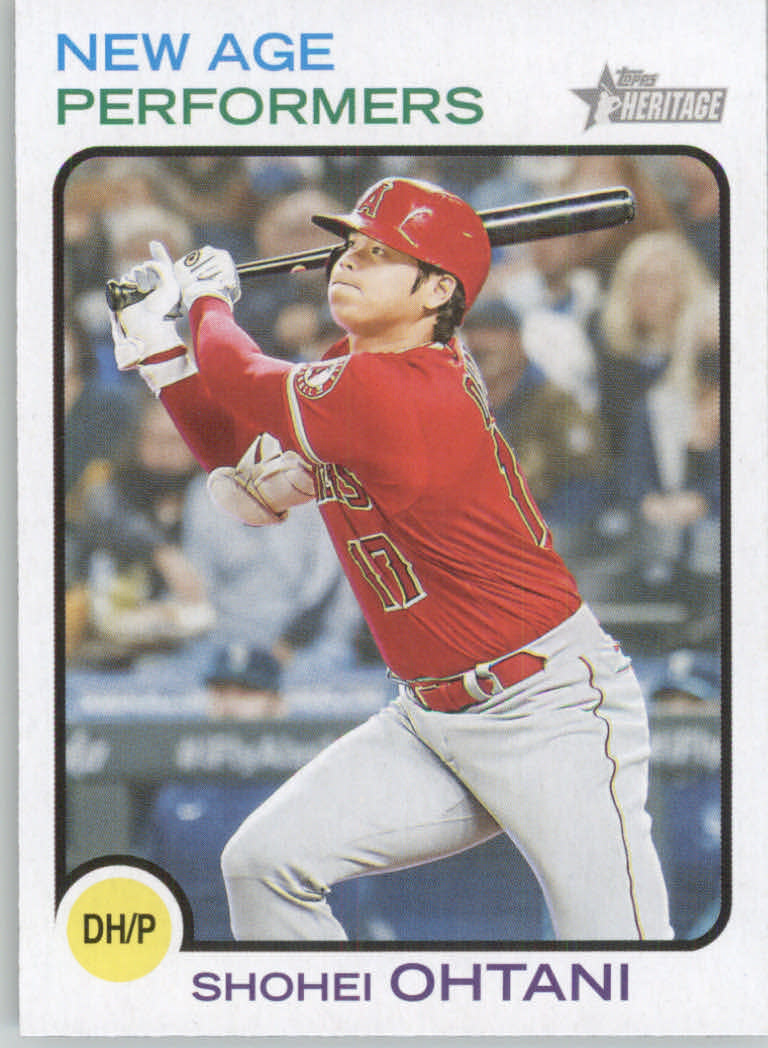 2022 Topps Heritage Baseball "New Age Performers" Insert Cards - Picture 8 of 45