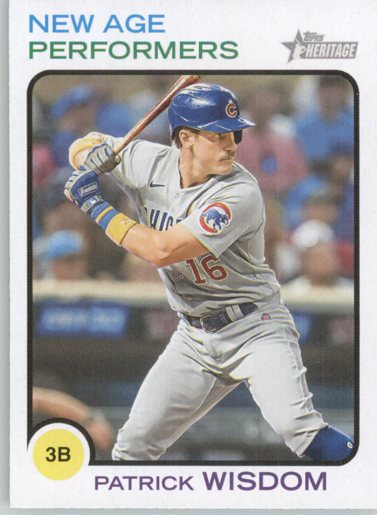 2022 Topps Heritage Baseball "New Age Performers" Insert Cards - Picture 10 of 45