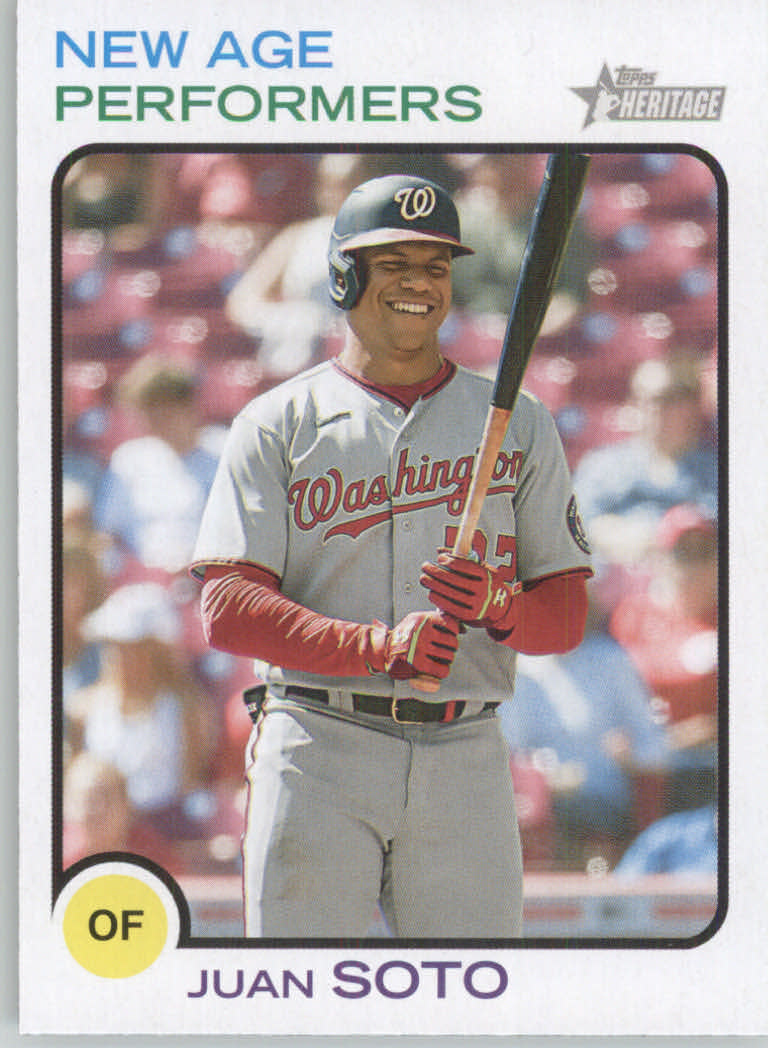 2022 Topps Heritage Baseball "New Age Performers" Insert Cards - Picture 14 of 45