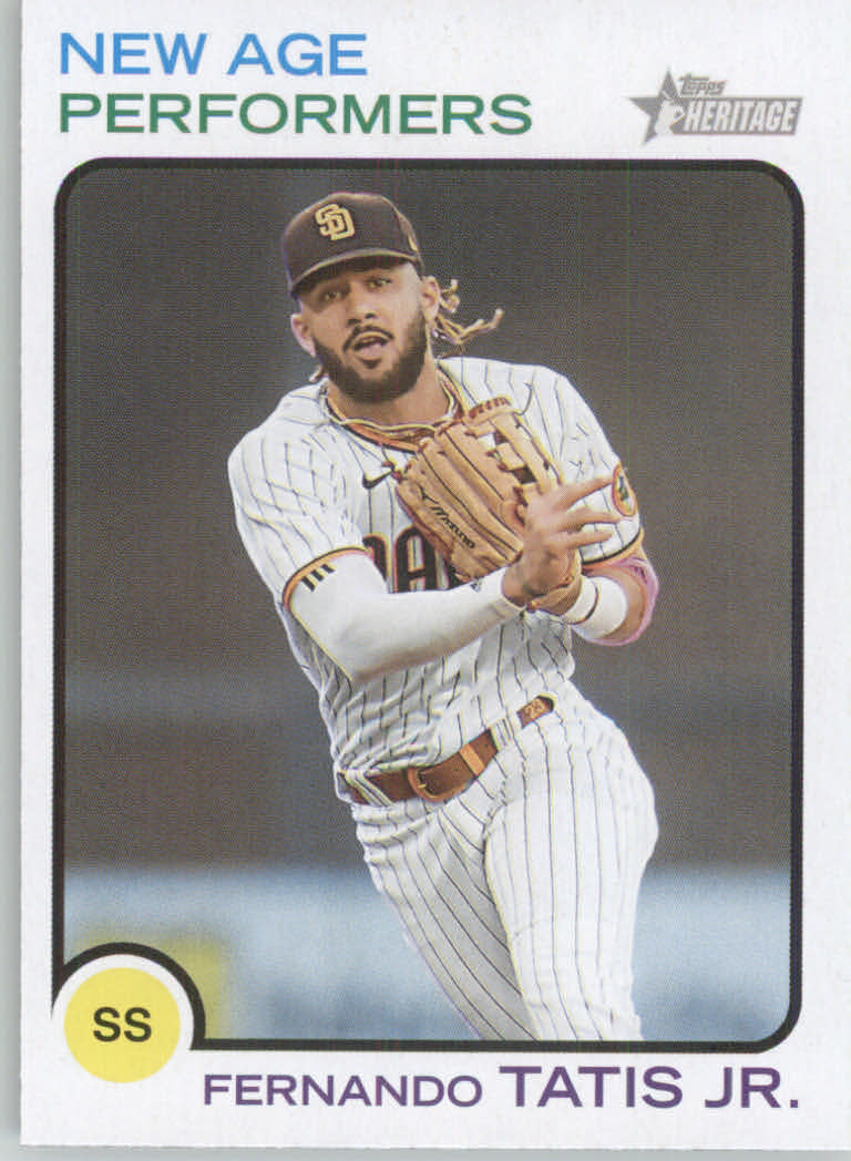 2022 Topps Heritage Baseball "New Age Performers" Insert Cards - Picture 16 of 45