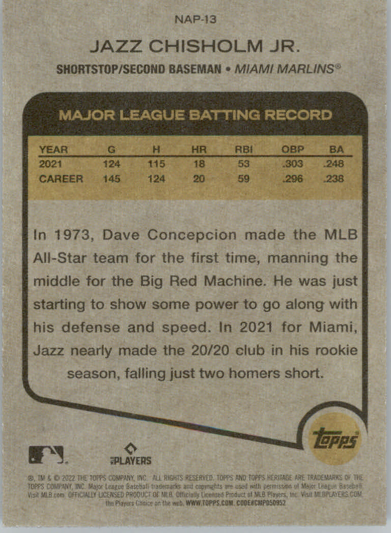 2022 Topps Heritage Baseball "New Age Performers" Insert Cards - Picture 25 of 45