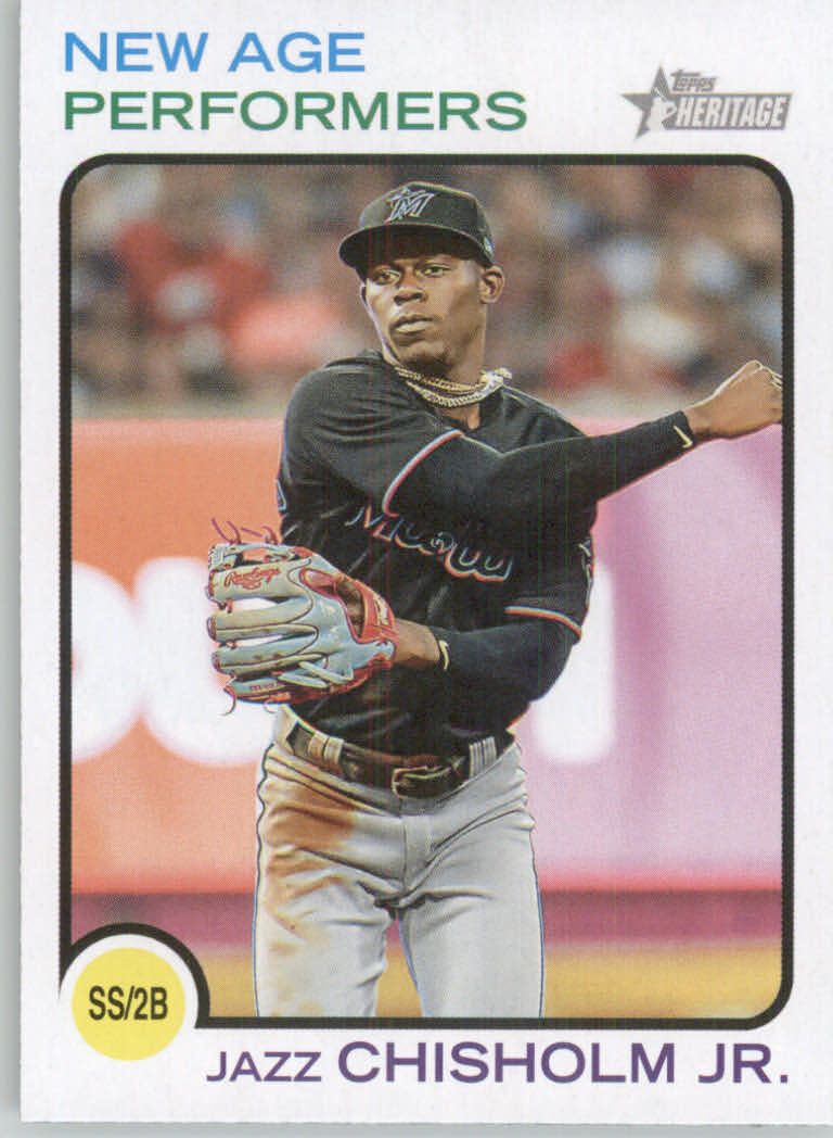 2022 Topps Heritage Baseball "New Age Performers" Insert Cards - Picture 24 of 45