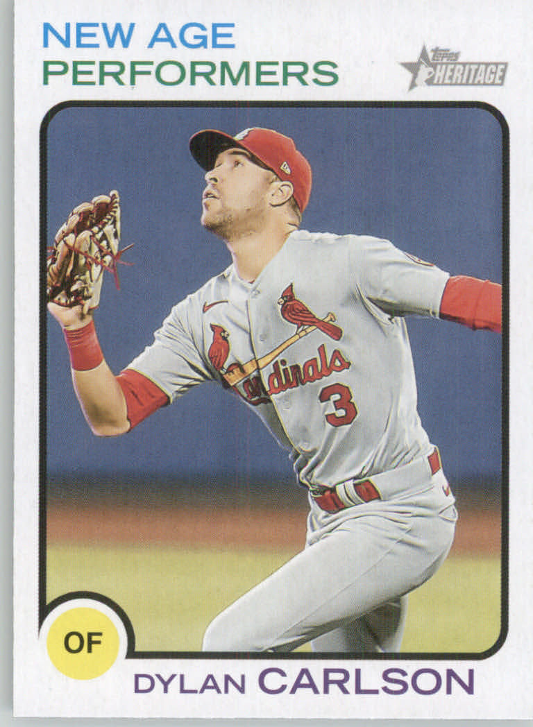 2022 Topps Heritage Baseball "New Age Performers" Insert Cards - Picture 28 of 45