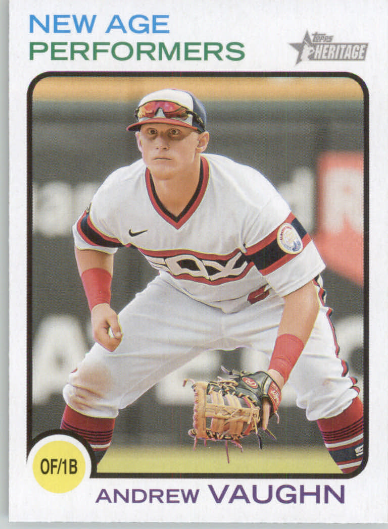 2022 Topps Heritage Baseball "New Age Performers" Insert Cards - Picture 44 of 45