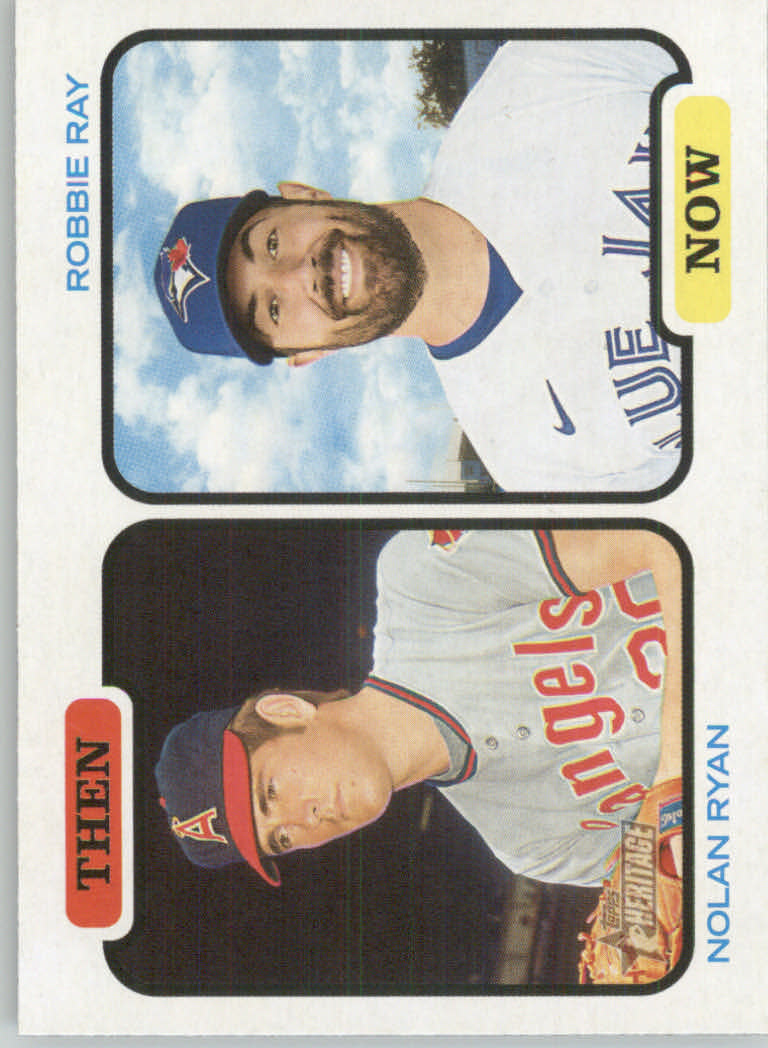 2022 Topps Heritage Baseball "Then and Now" Insert Cards - Picture 6 of 9
