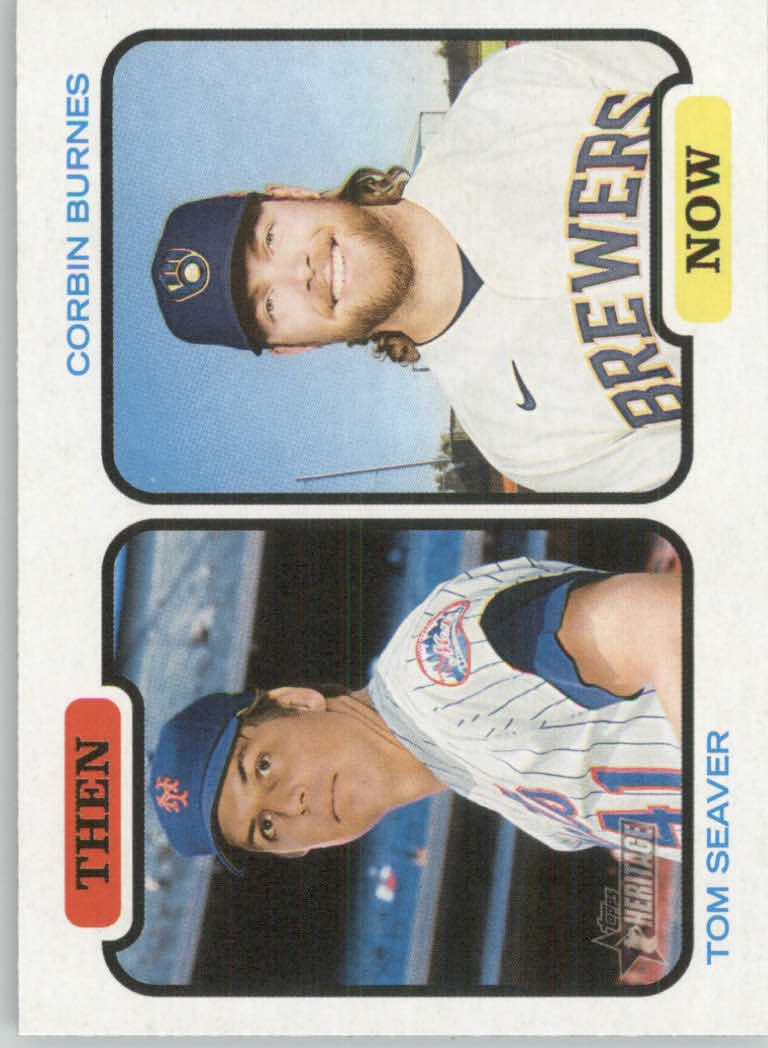2022 Topps Heritage Baseball "Then and Now" Insert Cards - Picture 8 of 9