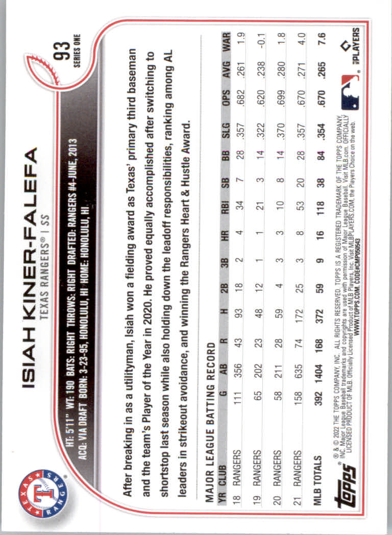 2022 Topps Baseball "Gold Foil" Parallel Cards - Bild 21 von 41