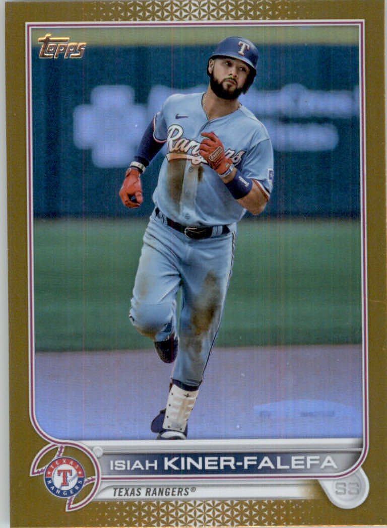 2022 Topps Baseball "Gold Foil" Parallel Cards - Bild 20 von 41