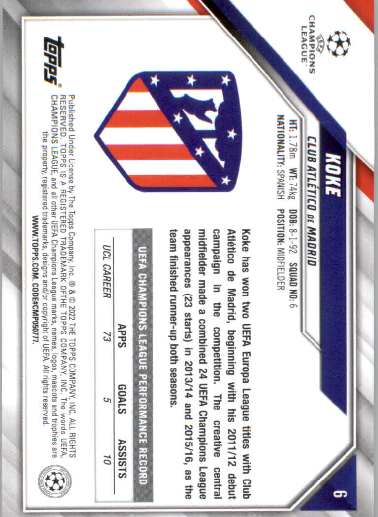 2021/2022 Topps UEFA Champions League Soccer "Main Set" Base Cards #1 to #200 - Picture 11 of 369