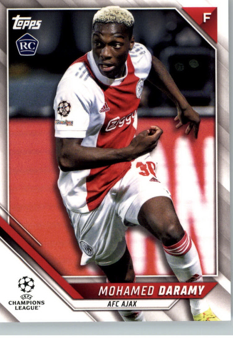 2021-22 TOPPS UEFA CHAMPIONS LEAGUE SOCCER ASSORTED SINGLES U-PICK