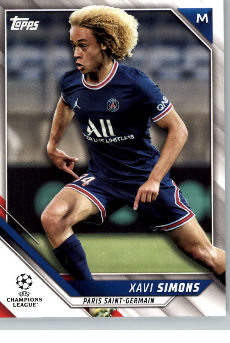 2021-22 TOPPS UEFA CHAMPIONS LEAGUE SOCCER ASSORTED SINGLES U-PICK