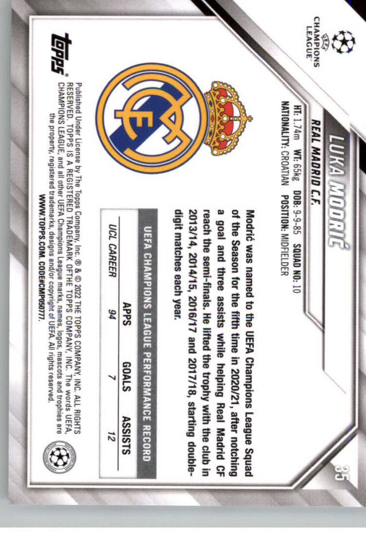 2021-22 TOPPS UEFA CHAMPIONS LEAGUE SOCCER ASSORTED SINGLES U-PICK