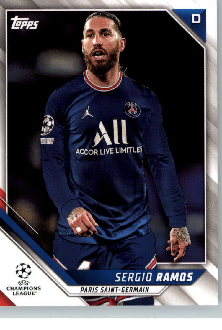 2021-22 TOPPS UEFA CHAMPIONS LEAGUE SOCCER ASSORTED SINGLES U-PICK