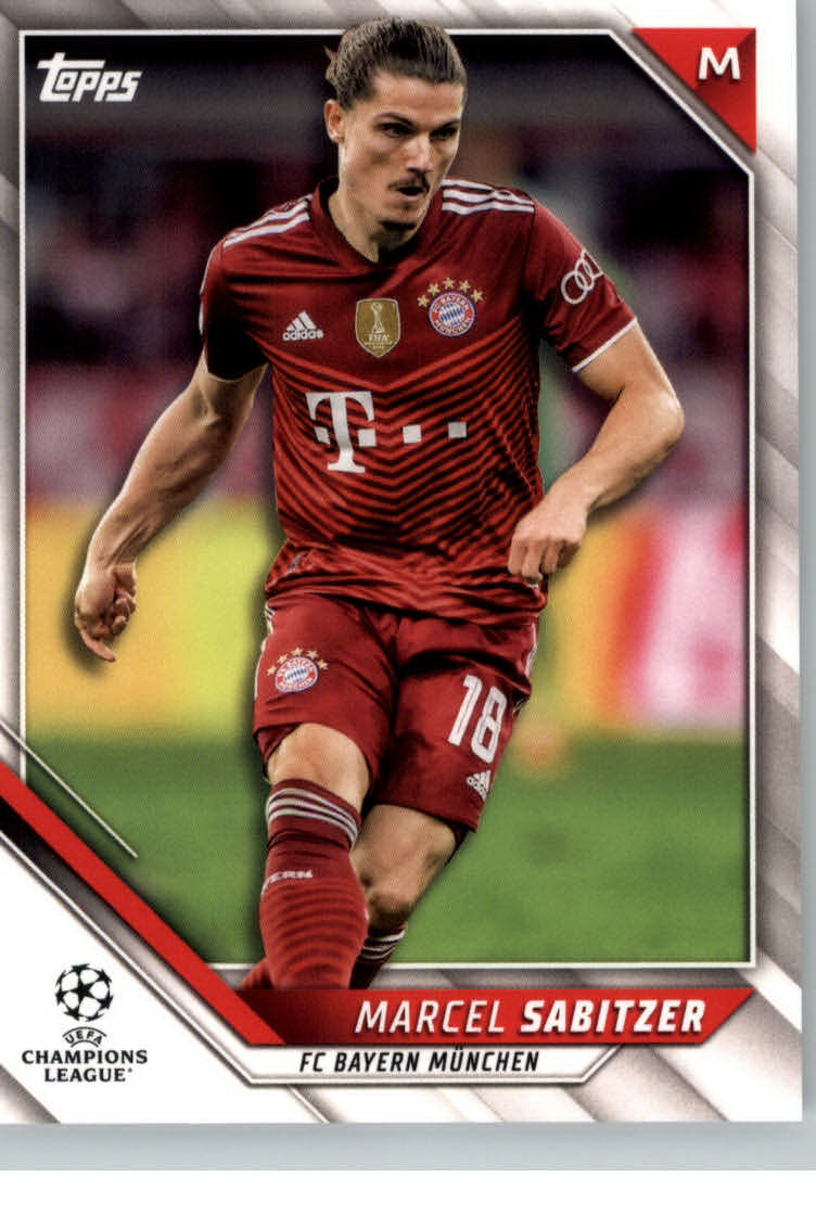 2021-22 TOPPS UEFA CHAMPIONS LEAGUE SOCCER ASSORTED SINGLES U-PICK