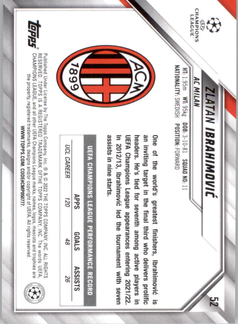 2021/2022 Topps UEFA Champions League Soccer "Main Set" Base Cards #1 to #200 - Picture 93 of 369