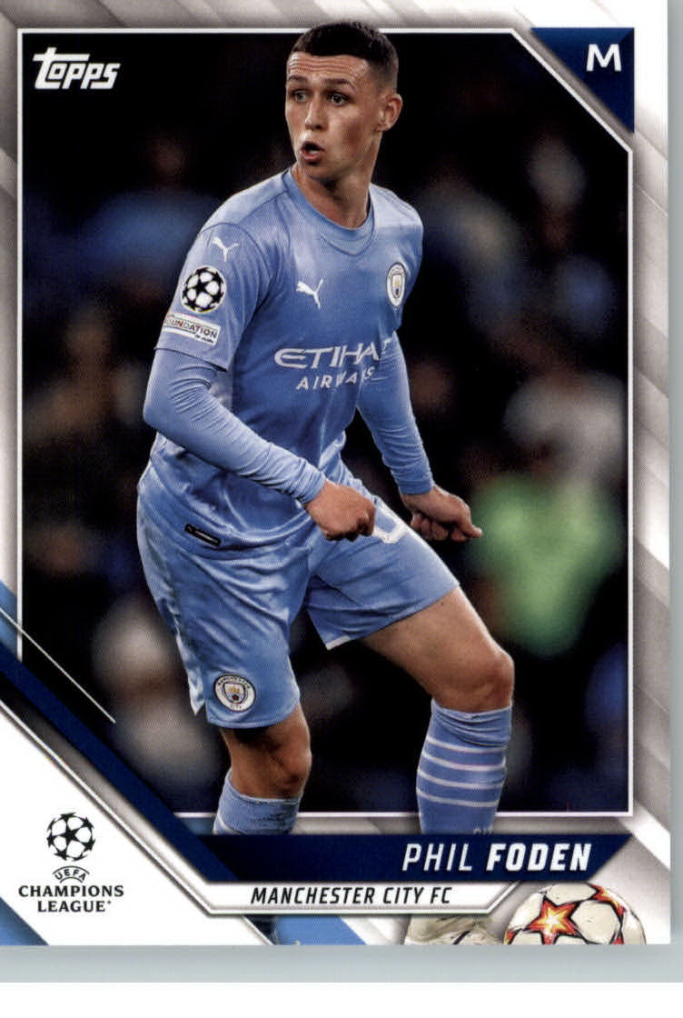 2021-22 TOPPS UEFA CHAMPIONS LEAGUE SOCCER ASSORTED SINGLES U-PICK