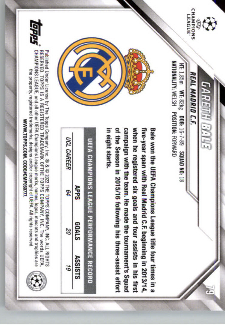 2021-22 TOPPS UEFA CHAMPIONS LEAGUE SOCCER ASSORTED SINGLES U-PICK