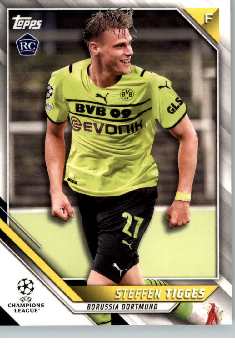 2021-22 TOPPS UEFA CHAMPIONS LEAGUE SOCCER ASSORTED SINGLES U-PICK