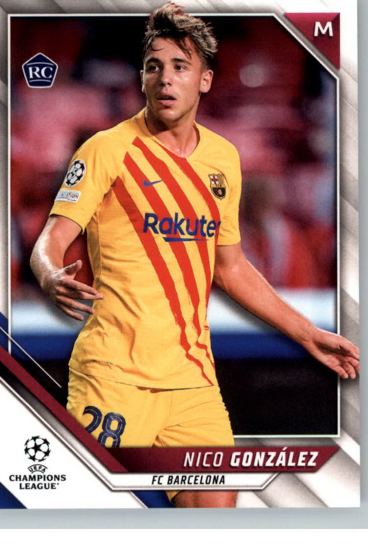 2021-22 TOPPS UEFA CHAMPIONS LEAGUE SOCCER ASSORTED SINGLES U-PICK