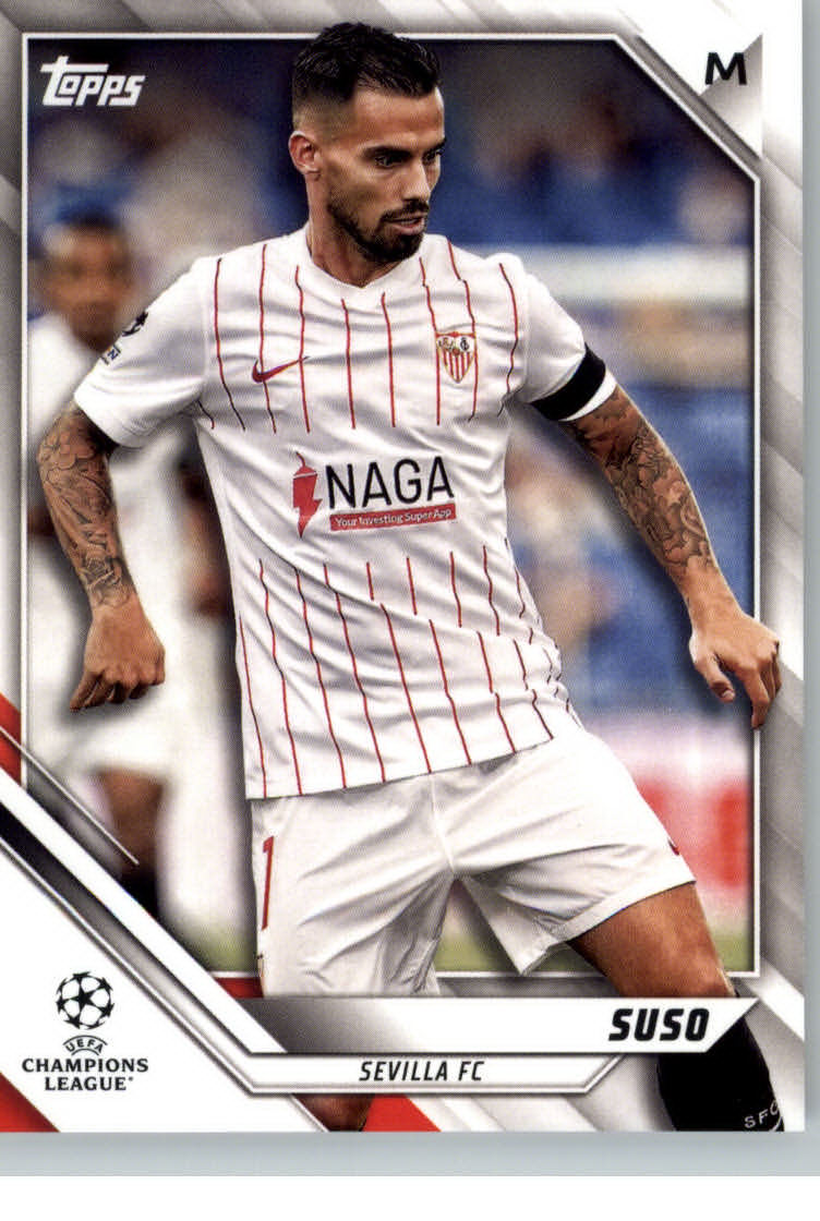 2021-22 TOPPS UEFA CHAMPIONS LEAGUE SOCCER ASSORTED SINGLES U-PICK