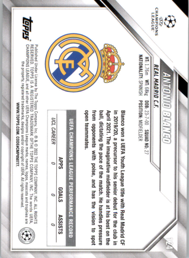 2021/2022 Topps UEFA Champions League Soccer "Main Set" Base Cards #1 to #200 - Picture 227 of 369