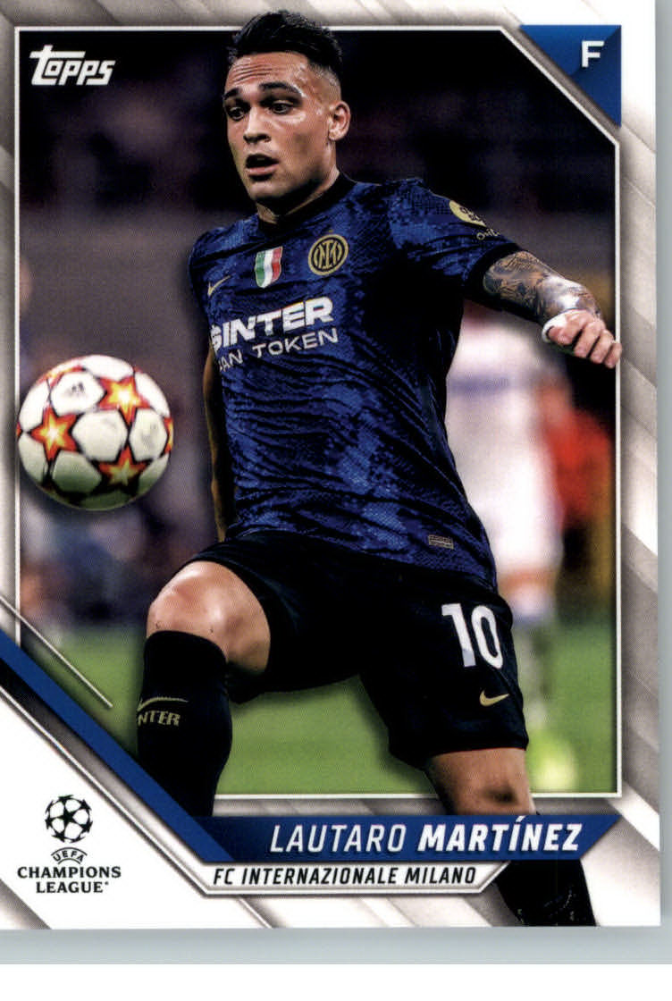 2021-22 TOPPS UEFA CHAMPIONS LEAGUE SOCCER ASSORTED SINGLES U-PICK