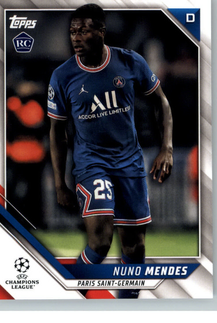 2021-22 TOPPS UEFA CHAMPIONS LEAGUE SOCCER ASSORTED SINGLES U-PICK