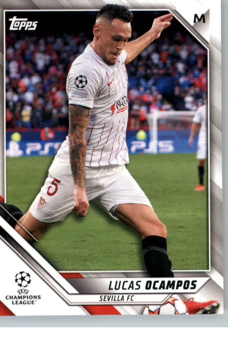 2021-22 TOPPS UEFA CHAMPIONS LEAGUE SOCCER ASSORTED SINGLES U-PICK