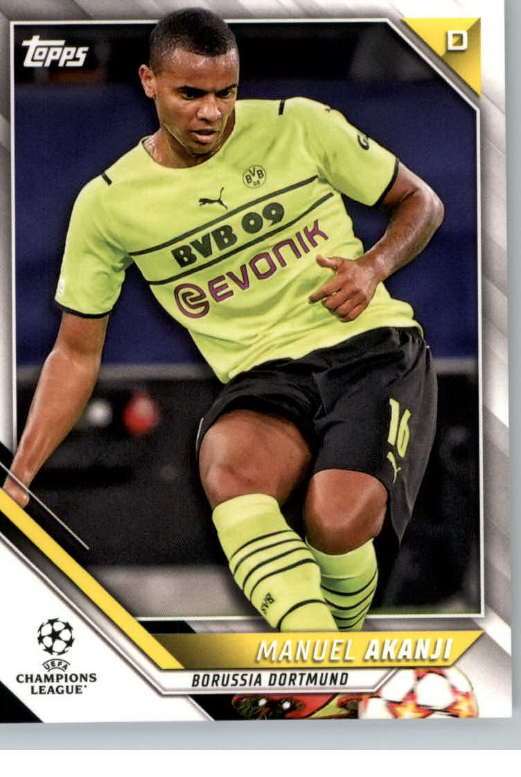 2021-22 TOPPS UEFA CHAMPIONS LEAGUE SOCCER ASSORTED SINGLES U-PICK