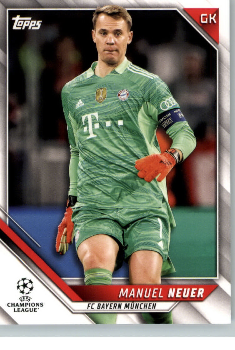 2021-22 TOPPS UEFA CHAMPIONS LEAGUE SOCCER ASSORTED SINGLES U-PICK