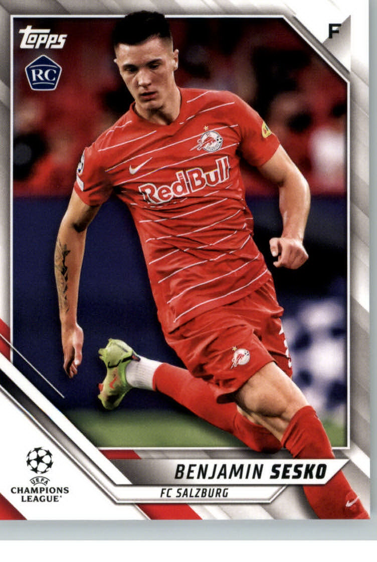 2021-22 TOPPS UEFA CHAMPIONS LEAGUE SOCCER ASSORTED SINGLES U-PICK