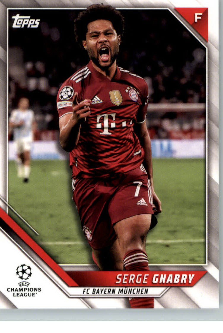 2021-22 TOPPS UEFA CHAMPIONS LEAGUE SOCCER ASSORTED SINGLES U-PICK