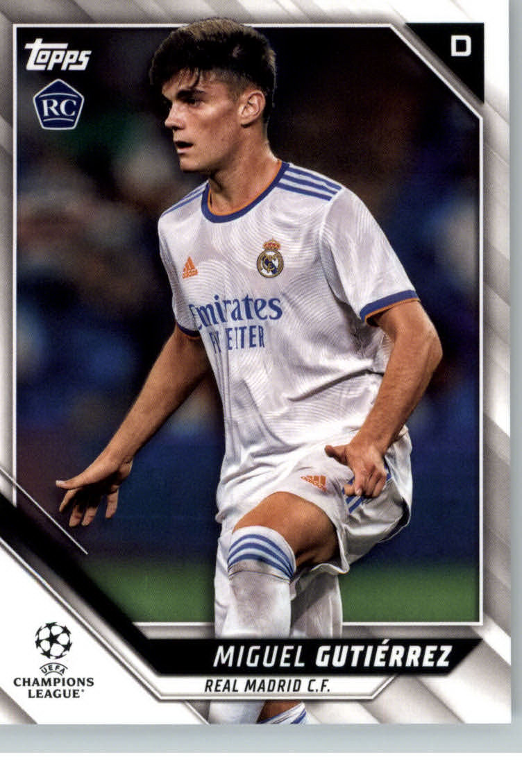 2021-22 TOPPS UEFA CHAMPIONS LEAGUE SOCCER ASSORTED SINGLES U-PICK