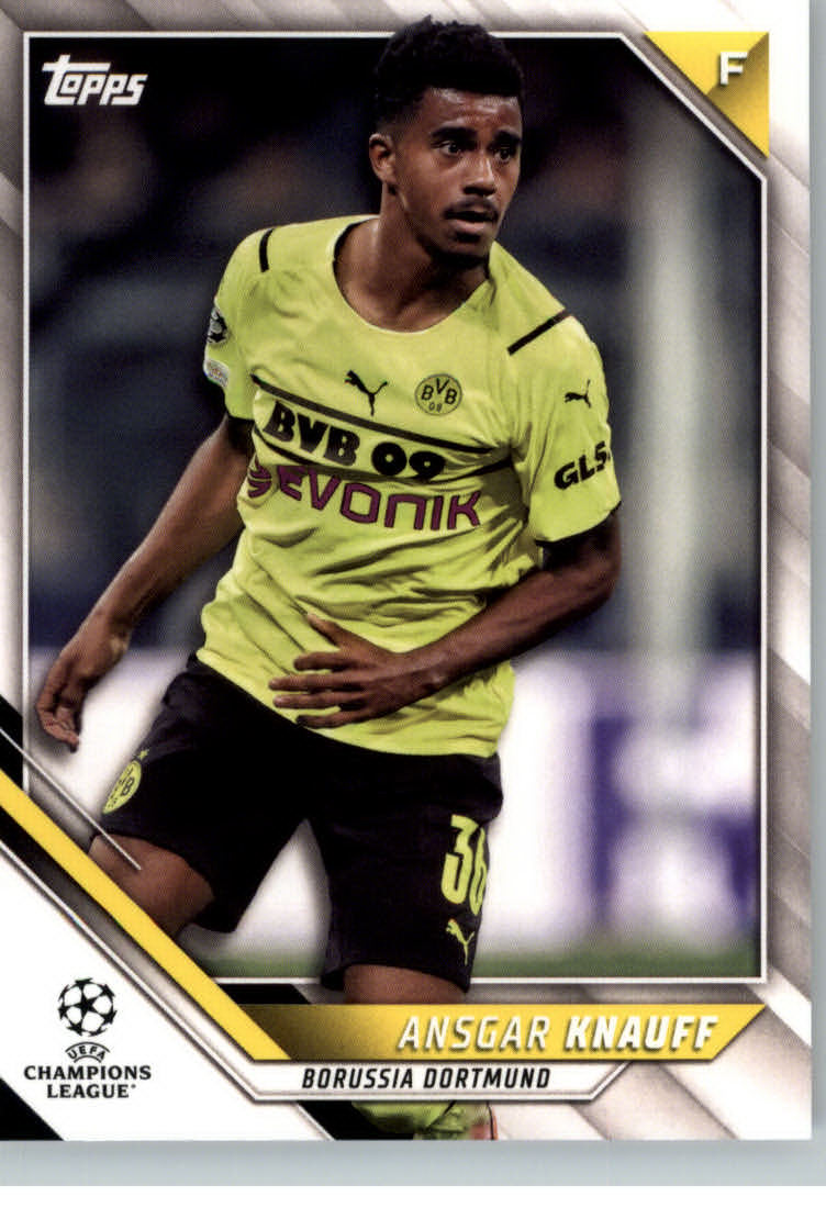 2021-22 TOPPS UEFA CHAMPIONS LEAGUE SOCCER ASSORTED SINGLES U-PICK