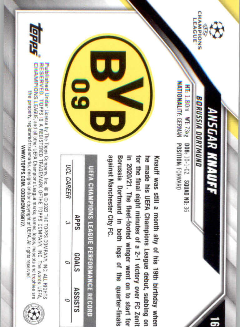 2021/2022 Topps UEFA Champions League Soccer "Main Set" Base Cards #1 to #200 - Picture 313 of 369