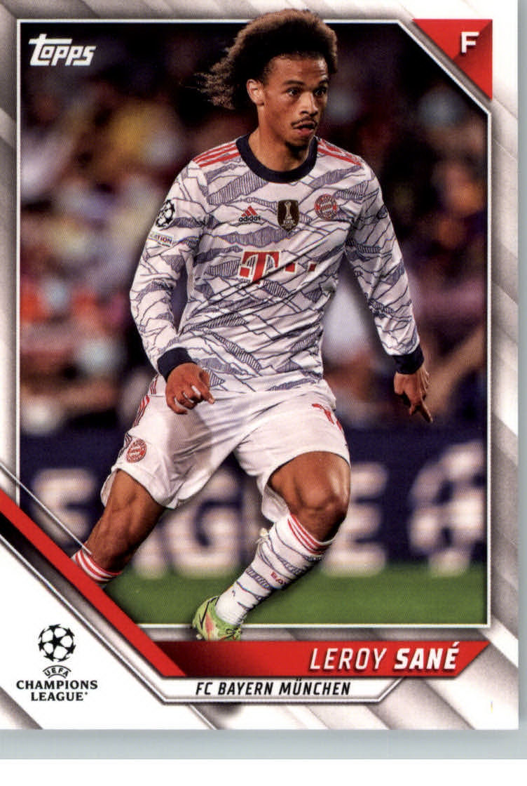 2021-22 TOPPS UEFA CHAMPIONS LEAGUE SOCCER ASSORTED SINGLES U-PICK