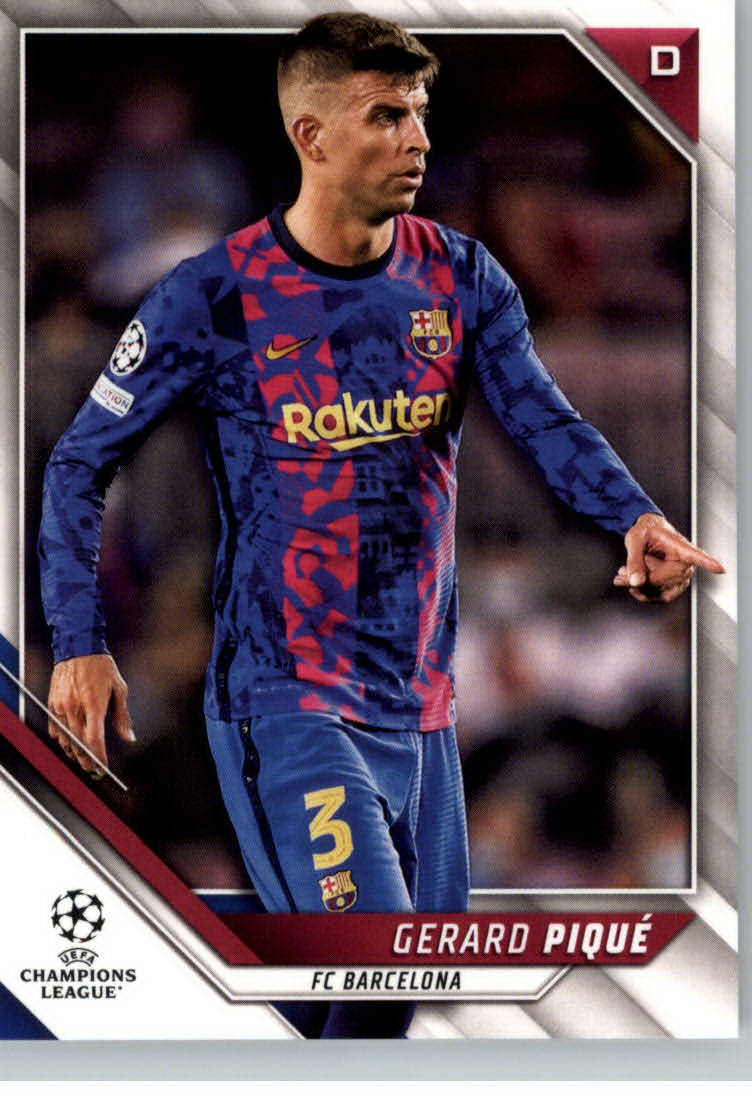 2021-22 TOPPS UEFA CHAMPIONS LEAGUE SOCCER ASSORTED SINGLES U-PICK