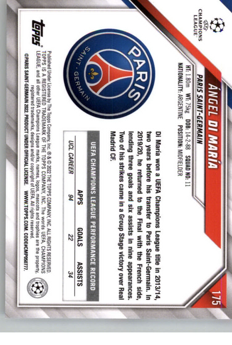 2021-22 TOPPS UEFA CHAMPIONS LEAGUE SOCCER ASSORTED SINGLES U-PICK