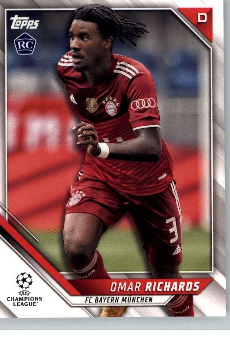 2021-22 TOPPS UEFA CHAMPIONS LEAGUE SOCCER ASSORTED SINGLES U-PICK