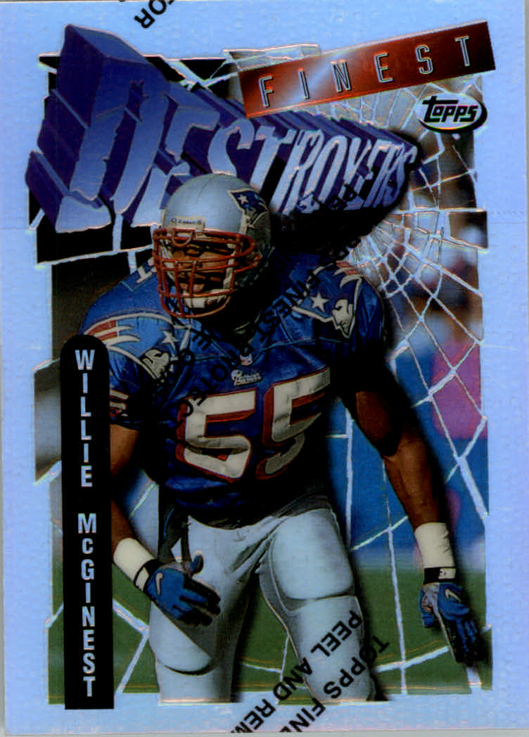 1996 Finest Football "Refractors" Parallel Cards - Picture 10 of 59
