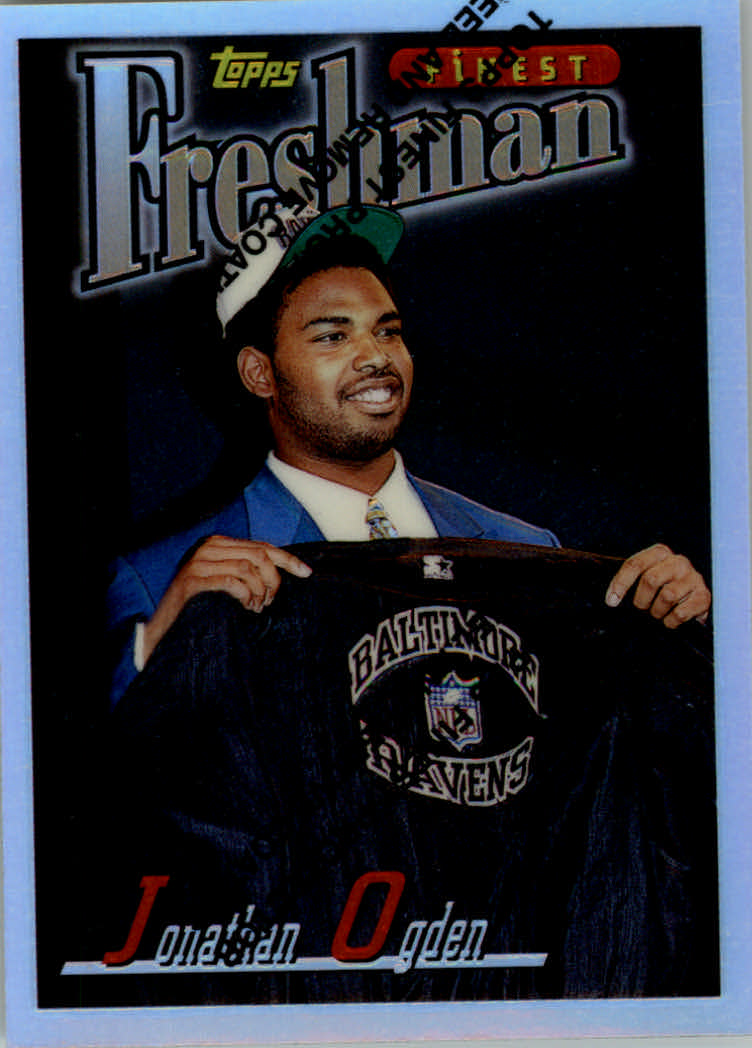 1996 Finest Football "Refractors" Parallel Cards - Picture 40 of 59