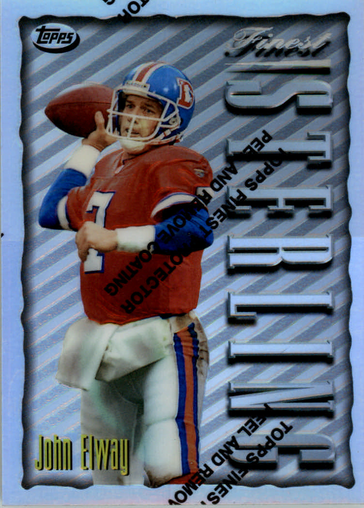 1996 Finest Football "Refractors" Parallel Cards - Picture 42 of 59
