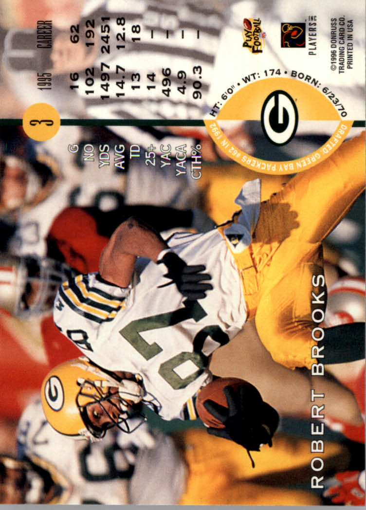 1996 Leaf Football "Red" Parallel Cards - Picture 7 of 363